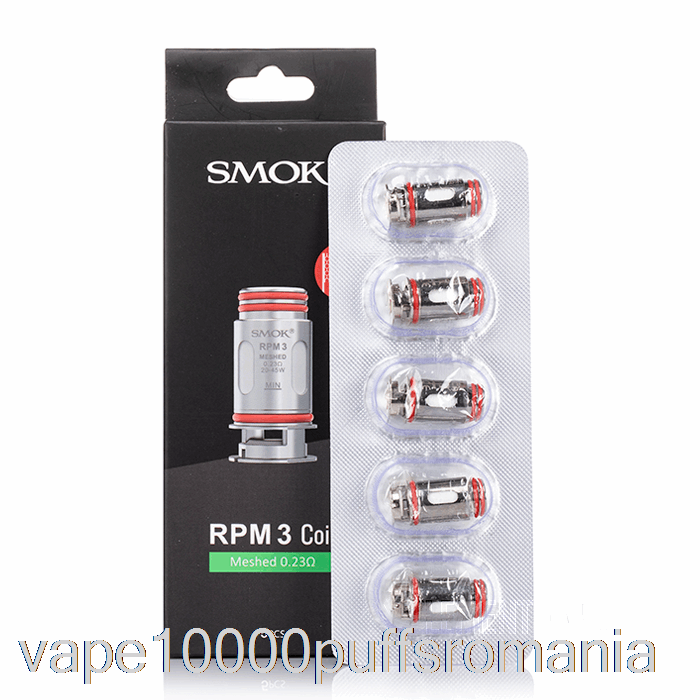Vape Romania Smok Rpm 3 Bobine De Schimb 0.23ohm Rpm 3 Bobine Mesh